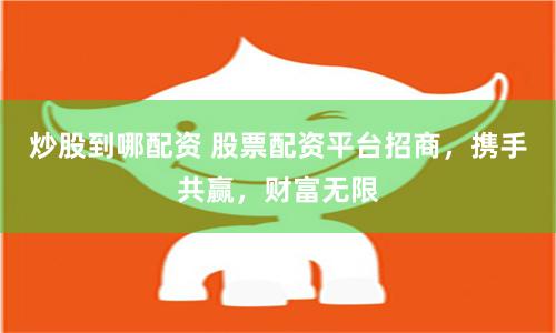 炒股到哪配资 股票配资平台招商，携手共赢，财富无限